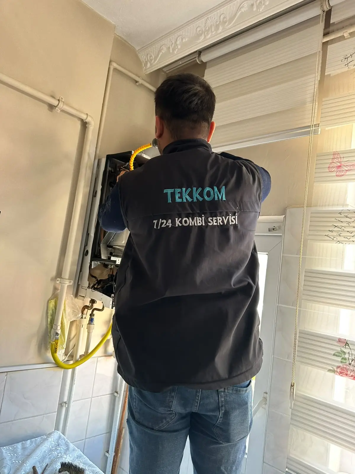 Kayseri kombi servisi teknik ekip çalışması 10