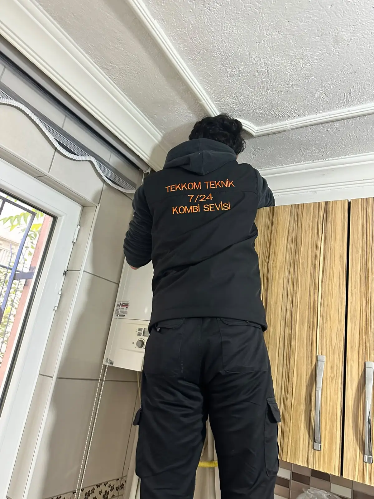 Kayseri kombi servisi teknik ekip çalışması 4